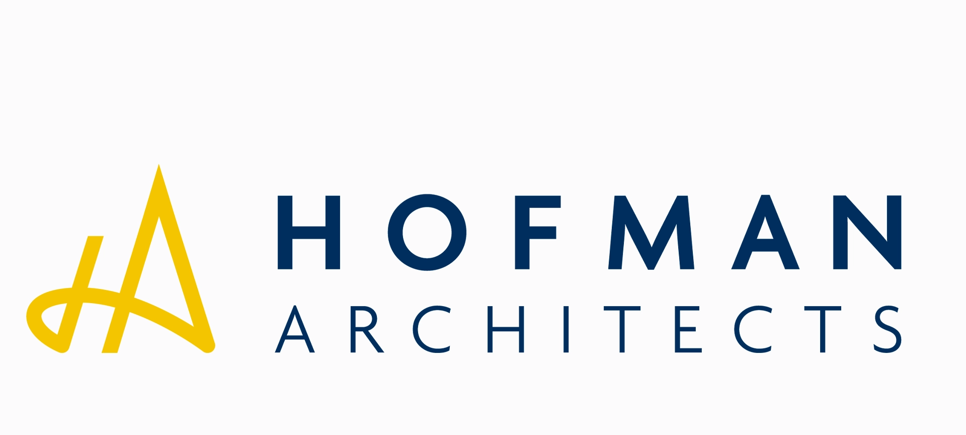 Hofman Architects logo, 2026 — current identity